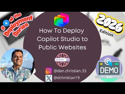 Copilot Studio: Deploy Agents to Sites Copilot Studio: Deploy Agents to Sites
