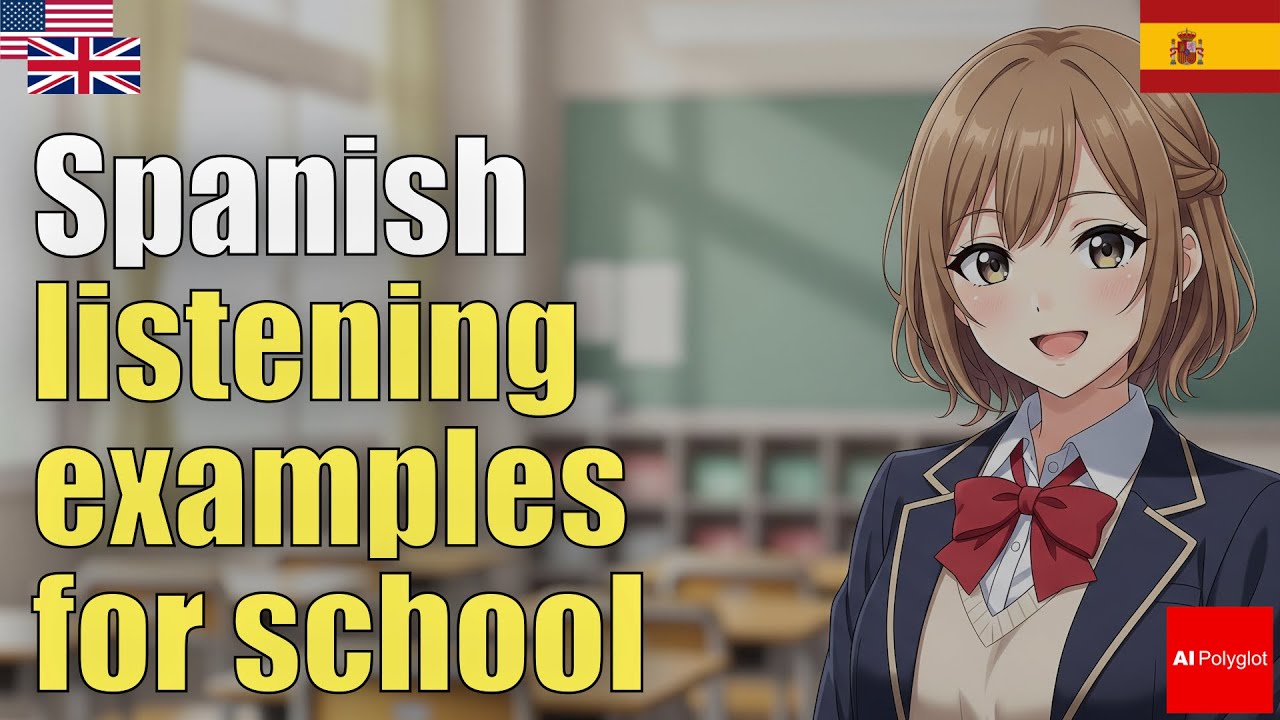 Spanish listening examples for school | Natural Listening | Must-Know