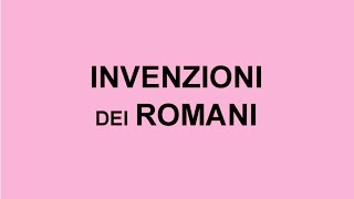 Download lagu INV 01 LE INVENZIONI DEI ROMANI mp3 Download lagu INV 01 LE INVENZIONI DEI ROMANI mp3
