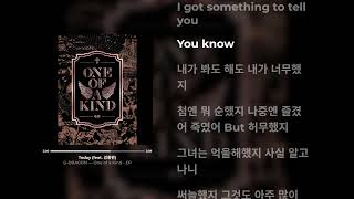 G-DRAGON - Today (feat. 김종완) (가사)