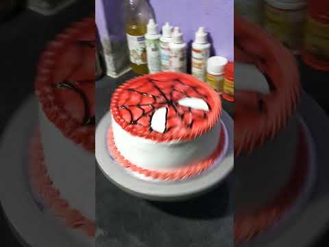 Spider Man cake