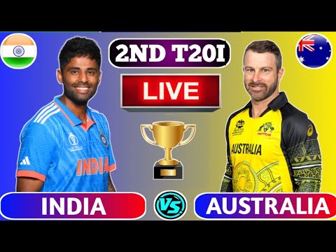 🔴Live: India vs Australia, 1st T20I | Live Cricket Scores & Commentary | Live Cricket Match Today