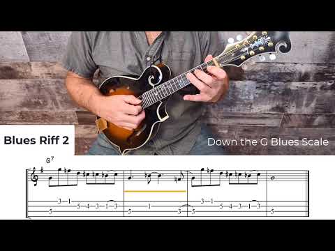 Mandolin Blues Book - Riff 2