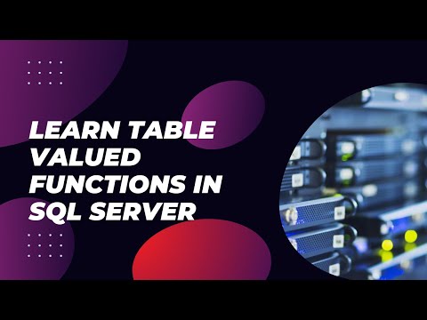 Inline Table Valued Functions In Sql Server Tutorial
