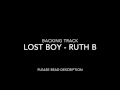 Lost Boy - Ruth B Backing Track 