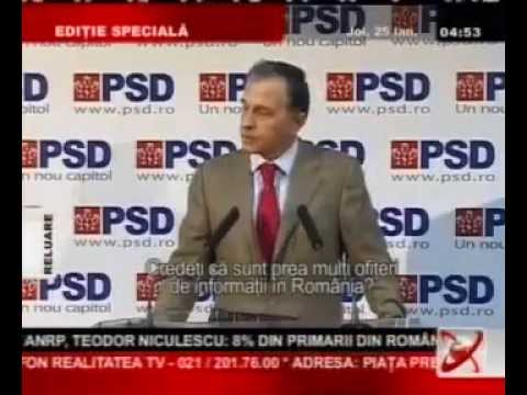 STIRIPESURSE.RO - Mircea Geoana, ofiter de informatii