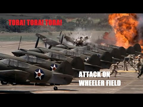 TORA! TORA! TORA!  Attack On Wheeler Field.......4K