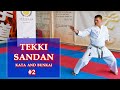 Tekki Sandan Kata And Bunkai 2 Slow Kata Performance And Practical Use