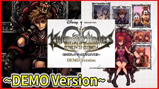 【最新作】キングダムハーツ メロディ オブ メモリー体験版を実況していく！！！【神ゲー】