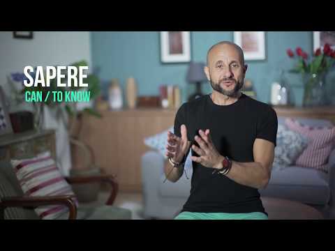 Italian Expressions: Learn Intermediate Italian and How to Use the Verb SAPERE, differently [IT]