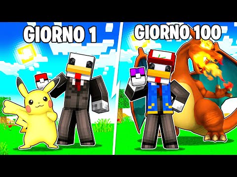 100 GIORNI IN UN MONDO POKEMON SU MINECRAFT