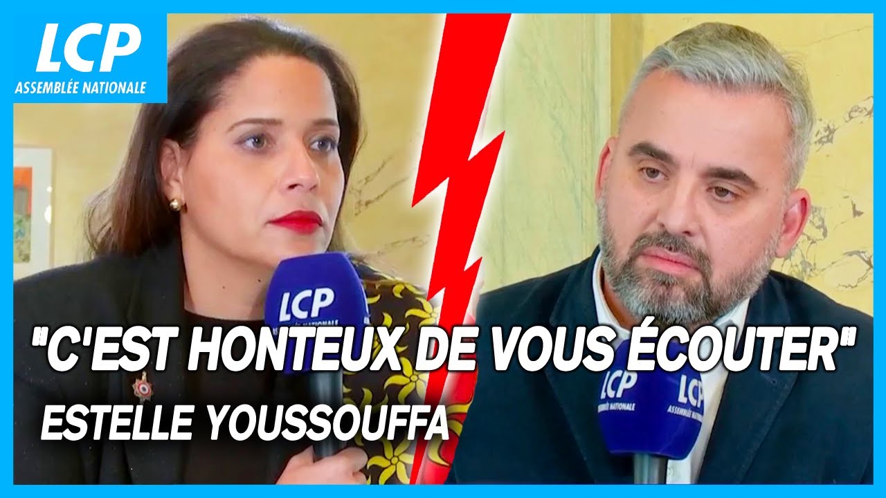 "C'est honteux de vous écouter", dit la députée Estelle Youssouffa (LIOT)  à Alexis Corbière (LFI)