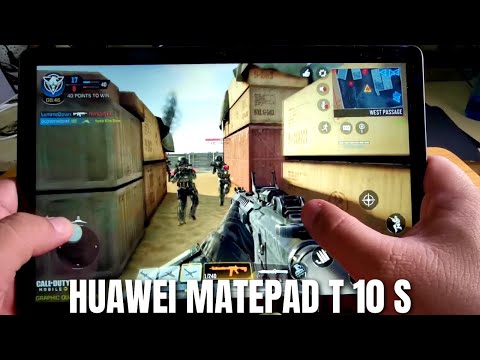 HUAWEI MATEPAD T 10 S - CALL OF DUTY MOBILE - MULTI PLAYER - GAME TEST (LOW, MEDIUM)