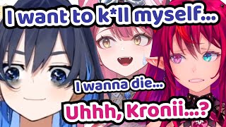 IRyS and Raora Got Kinda Concerned When Kronii Was Joking a Little Too Much About Dying