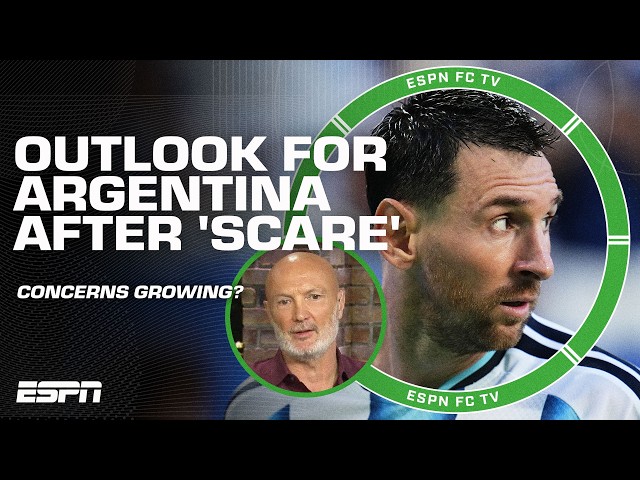 ARGENTINA LOOKED FATIGUED! 🚨 Argentina's 'scare' vs. Cape Verde CAME AS A SHOCK - Burley | ESPN FC