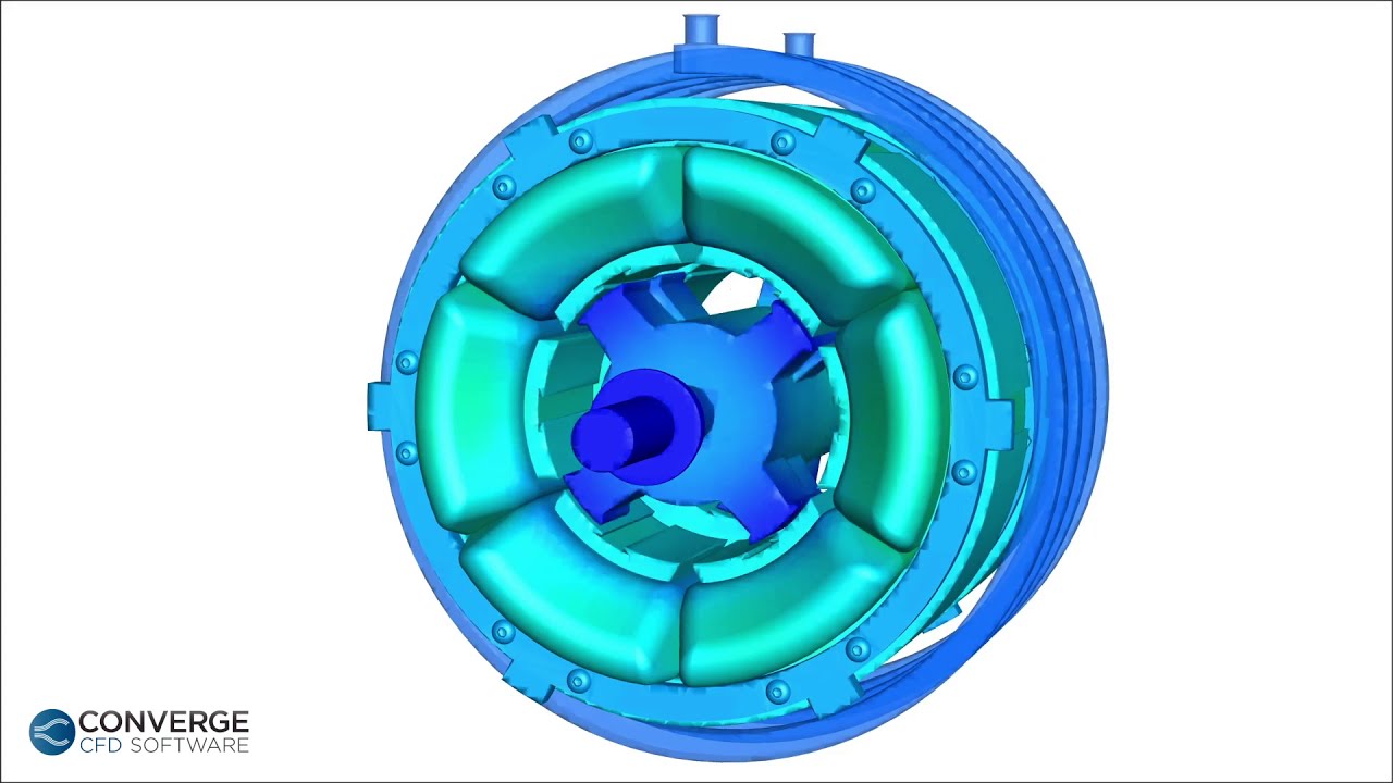 Simulating an Electric Motor with CONVERGE