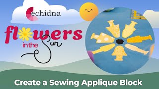 Sewing Machine Applique Block | Echidna Sewing 2024 Community Project