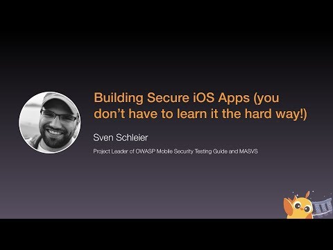 Building Secure iOS Apps (you don’t have to learn it the hard way!) - iOS Conf SG 2020