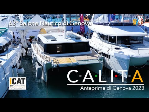 Calita, the first floating catamaran