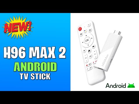 Fire Stick Replacement - The All New H96 Max 2 Android TV 4K Stick