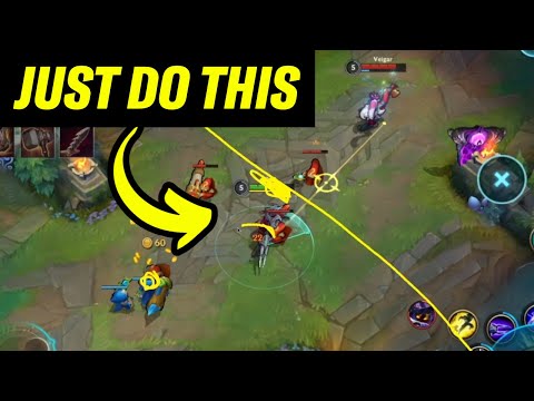 Always WIN MID LANE with ASSASSINS - Wild Rift Mid Macro Guide