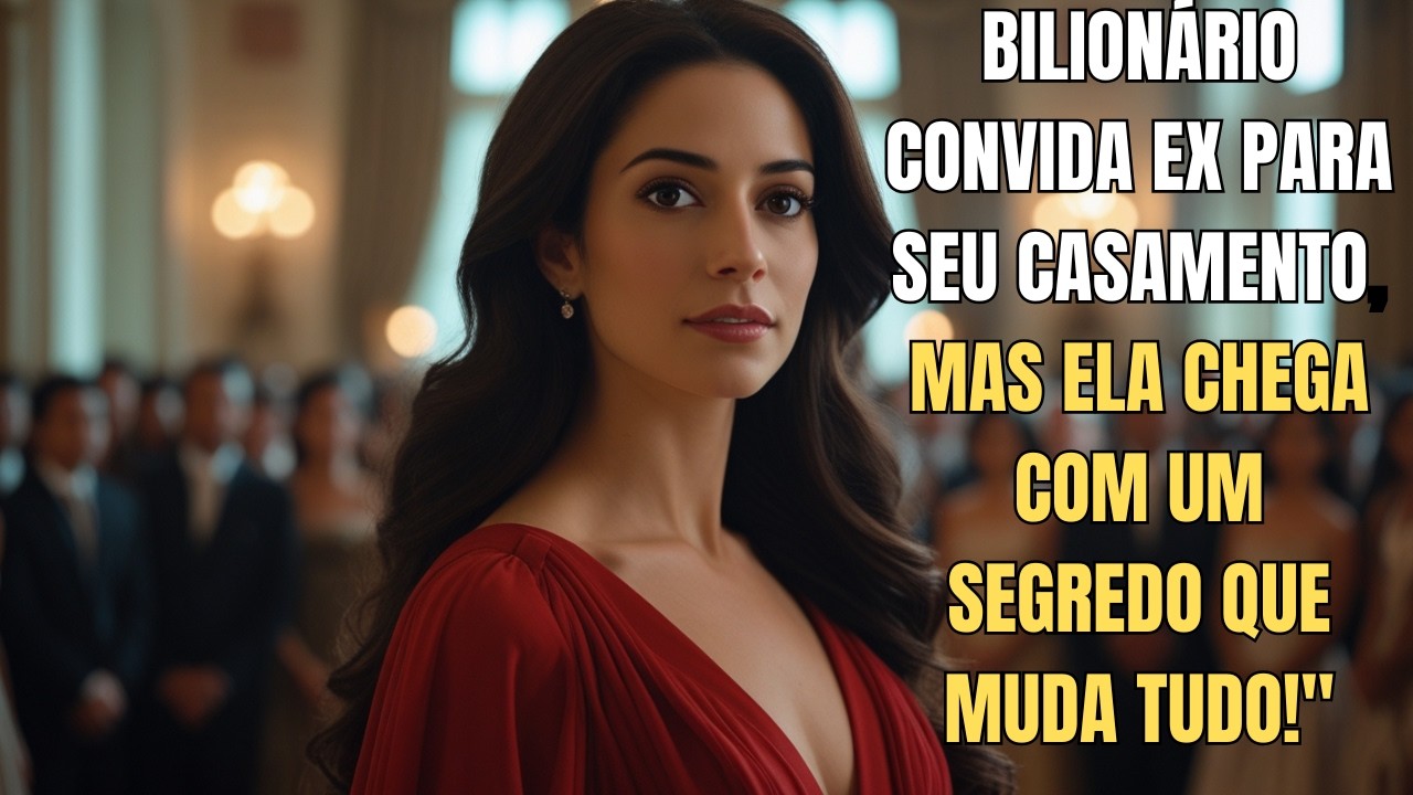 BILIONÁRIO CONVIDA A EX PARA SEU CSAMENTO , MAS ELA CHEGA COM UM SEGREDO QUE MUDA TUDO !