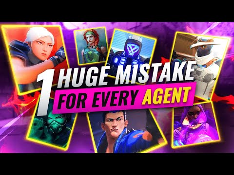 1 HUGE MISTAKE For Every AGENT! - Valorant