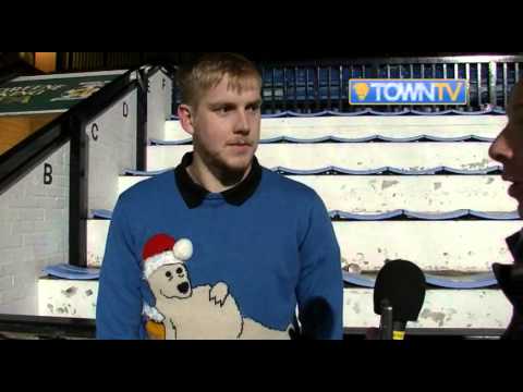 Mark Halstead post Cambridge United away 14/15 - Town TV