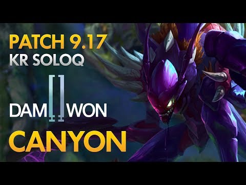 Damwon Canyon - Kha'Zix Jungle - KDA 19/3/8