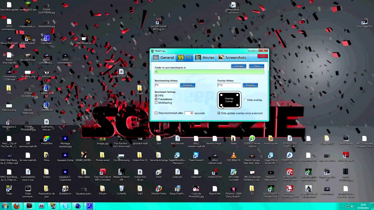 [TUTO] Comment utiliser fraps et sans lagger ? thumbnail