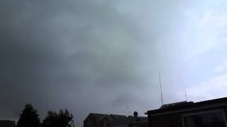 preview picture of video 'Thunderstorm over Barnsley, S. Yorkshire 25th August 2012 (Part 2) HD'