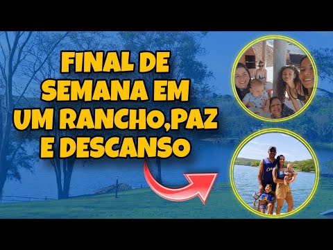 Fim de Semana no Rancho, muito  descanso e paz| Represa em Indianópolis-MG 💙