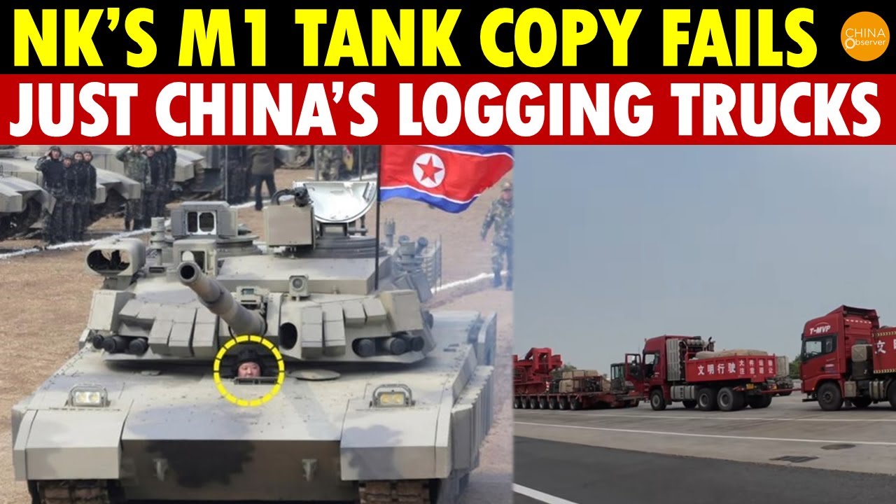 Shock! North Korea’s M1 Tank Clone Built on China’s Tofu-Dreg Line—Only the Shell Looks Like a Tank