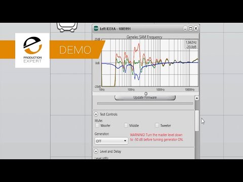 Genelec GLM 3 Correction System - Production Expert Demonstration