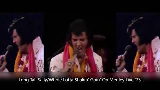 Elvis Long Tall Sally/Whole Lotta Shakin&#39; Goin&#39; On Medley Aloha 40