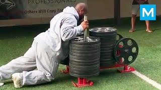 MONSTER Workout - Strongest NFL Player - James Harrison | Muscle Madness