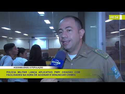 BOM DIA NEWS 17 02 20  PM lança aplicativo PMPI CidadaÌƒo