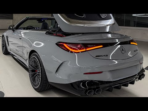 Thumbnail for NEW 2025 Mercedes CLE53 AMG Cabriolet! 449HP 6 Cyl AMG BEAST! Interior Exterior Review 4k by Mercedes-AMG, Mercedes-Benz, Car