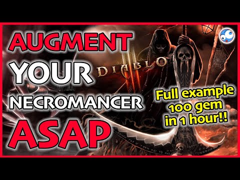 How to Augment Bone Spear Necro (or any other build) ASAP Season 22 Diablo 3 - Worked Example