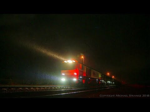 SCT MP9 Freight Train In Rain - PoathTV Australian Railways