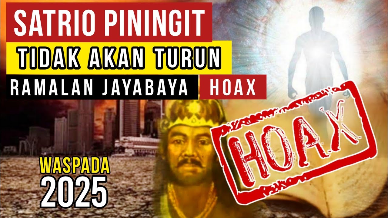 Misteri ramalan Jayabaya tentang Satrio Piningit 2025 ! Akankah Satrio Piningit hadir ke Indonesia ?