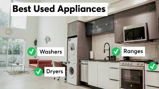 Should you buy used appliances