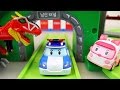 Dinosaur And Robocar Poli Car Toys Playset