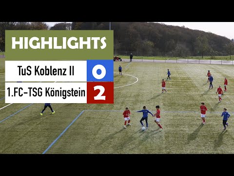 HIGHLIGHTS | TuS Koblenz vs 1.FC-TSG Königstein || 0-2 || 24.11.2024