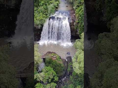 Linda cachoeira no interior de SC, Macieira
