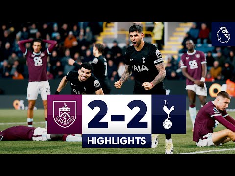 Burnley 2-2 Tottenham Hotspur l Premier League Highlights
