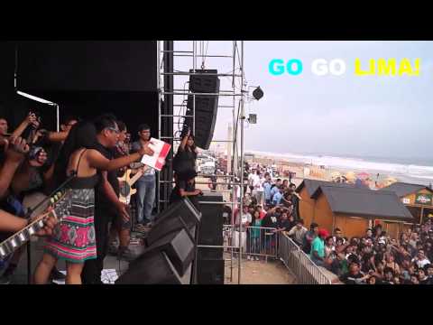 LOS MOJARRAS - TRICICLO PERÚ (Rock en la playa 2014)