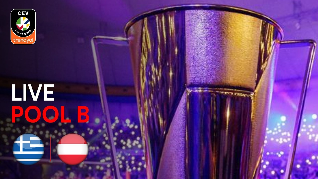LIVE | Greece vs. Austria | CEV Trendyol EuroVolley 2026 | Women | Pool B