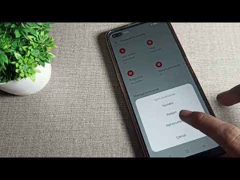 How to Set Name Password Lock in realme x50 pro phone, set name password lock