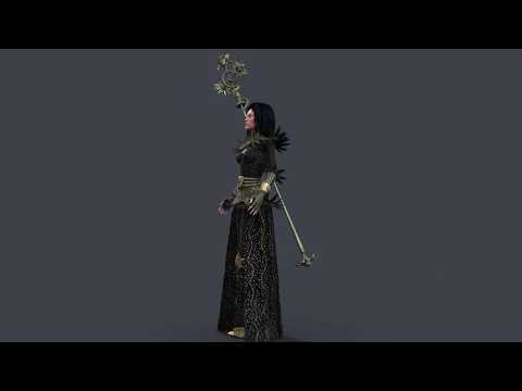 Lady Of Clubs General Animations